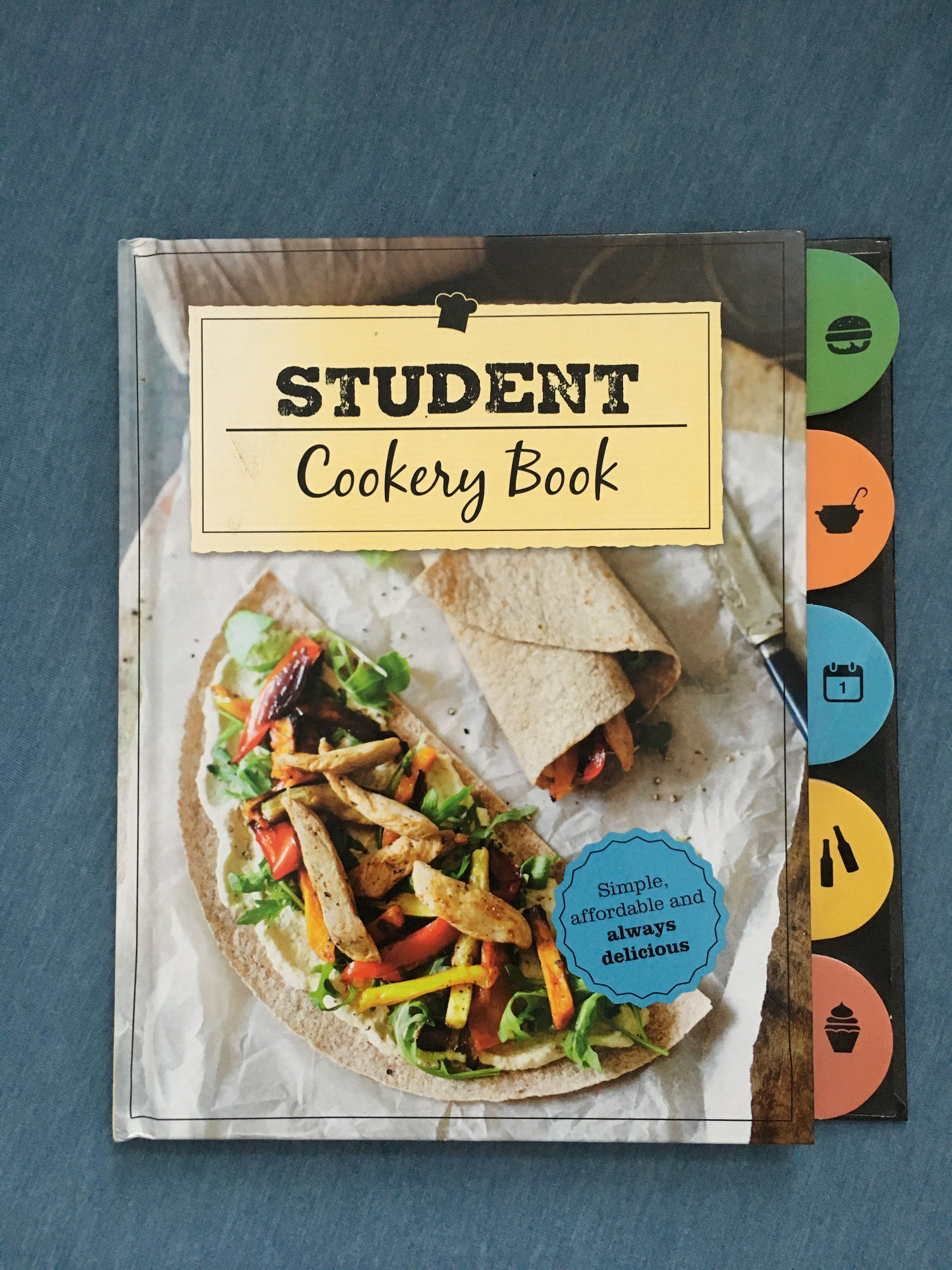 Student cookery book książka