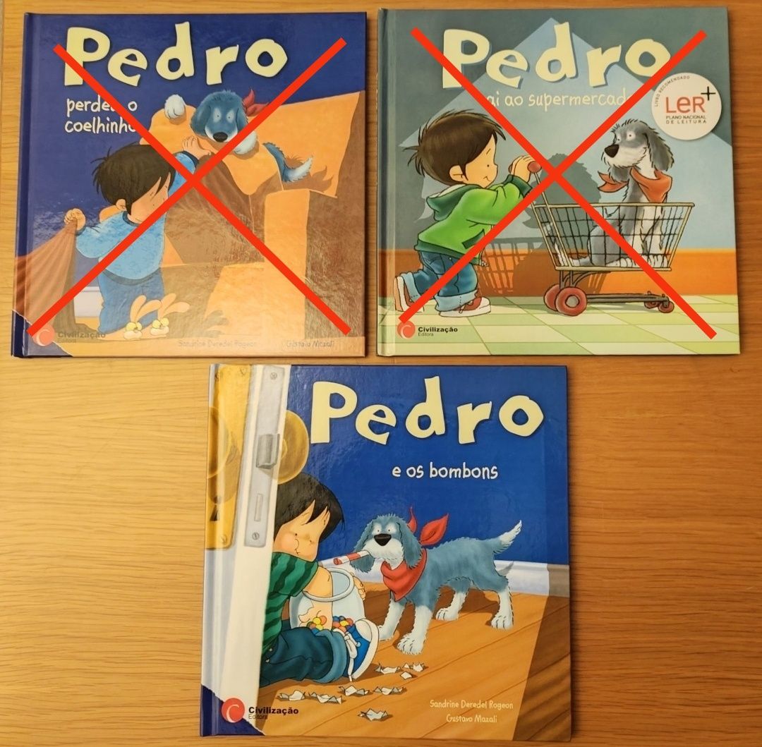 Colecção de livros do Pedro