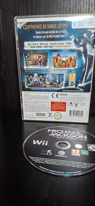Michael Jackson The Experience e Just Dance Nintendo Wii Bom Estado