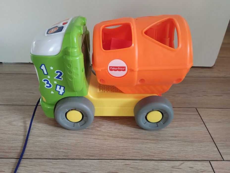 Fisher Price interaktywna betoniarka