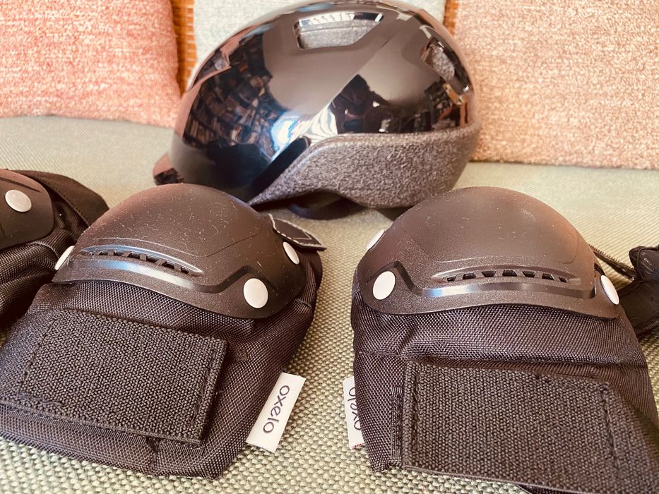 Kit proteção trotinete  skate  patins bicicleta
