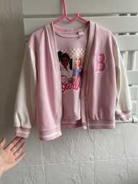 Bluza i koszulka H&M 110/116 Barbie