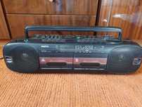 Radiomagnetofon dwukasetowy Sanyo