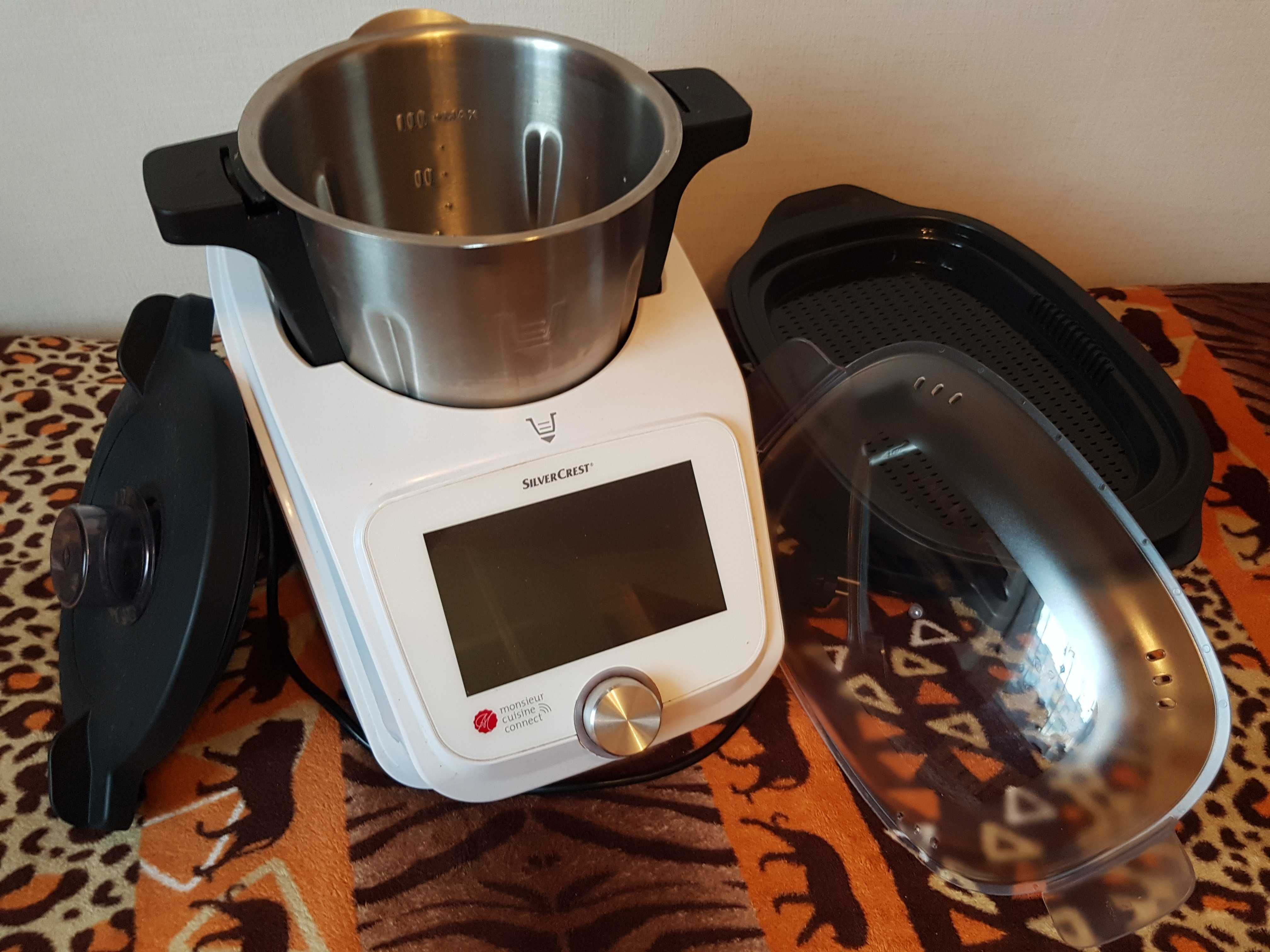 #robot kuchenny SilverCrest monsieur cuisine connect 1100W