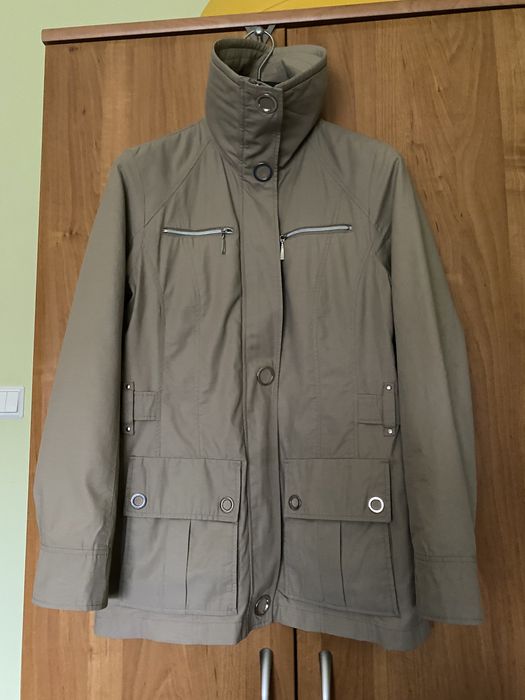 Kurtka damska beżowa wiatrówka parka firmy Bonita r. S/M