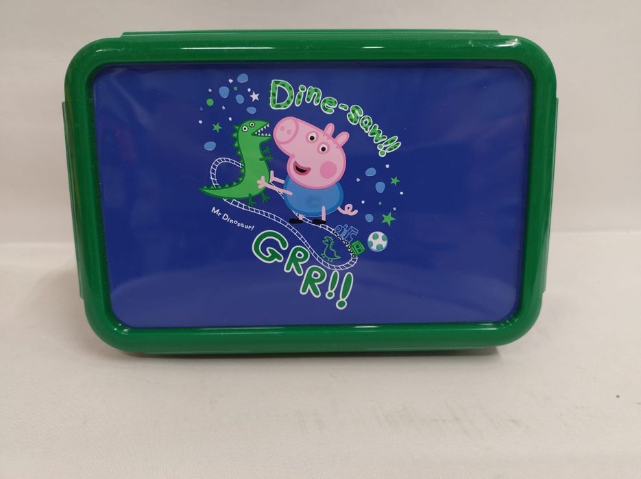 Pojemnik śniadaniowy Świnka Peppa niebieski