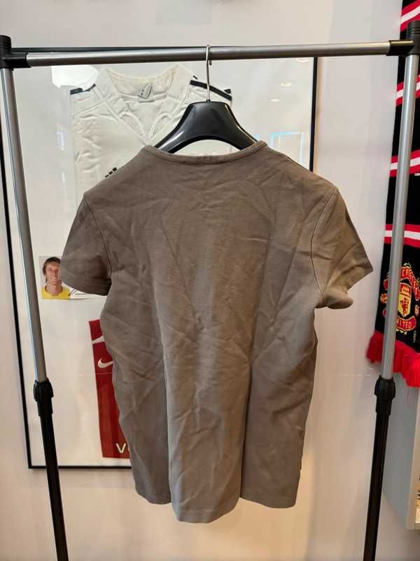 Koszulka Versus Versace Box Logo Spellout Brown Tee XXL