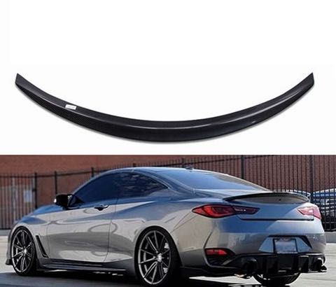 Спойлер на Infiniti Q60 накладка на багажник антикрыло бленда инфинити