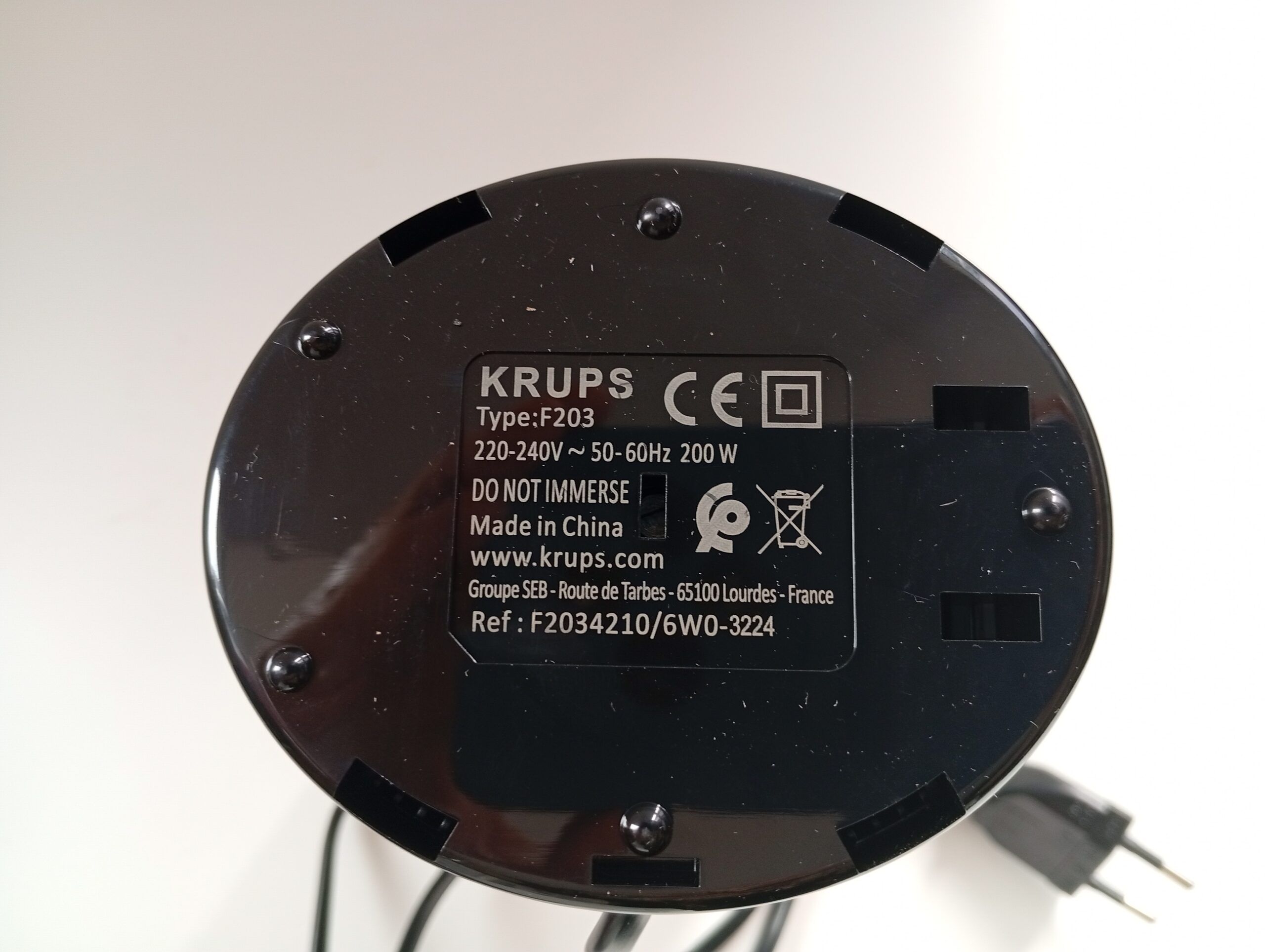 Krups F20342 Młynek do kawy i przypraw w jednym, pojemność 75 g