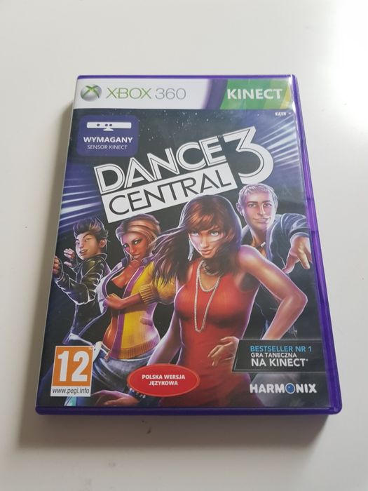 Gra Oryginalna Dance Central 3 jak Just Dance Xbox 360 Kinect