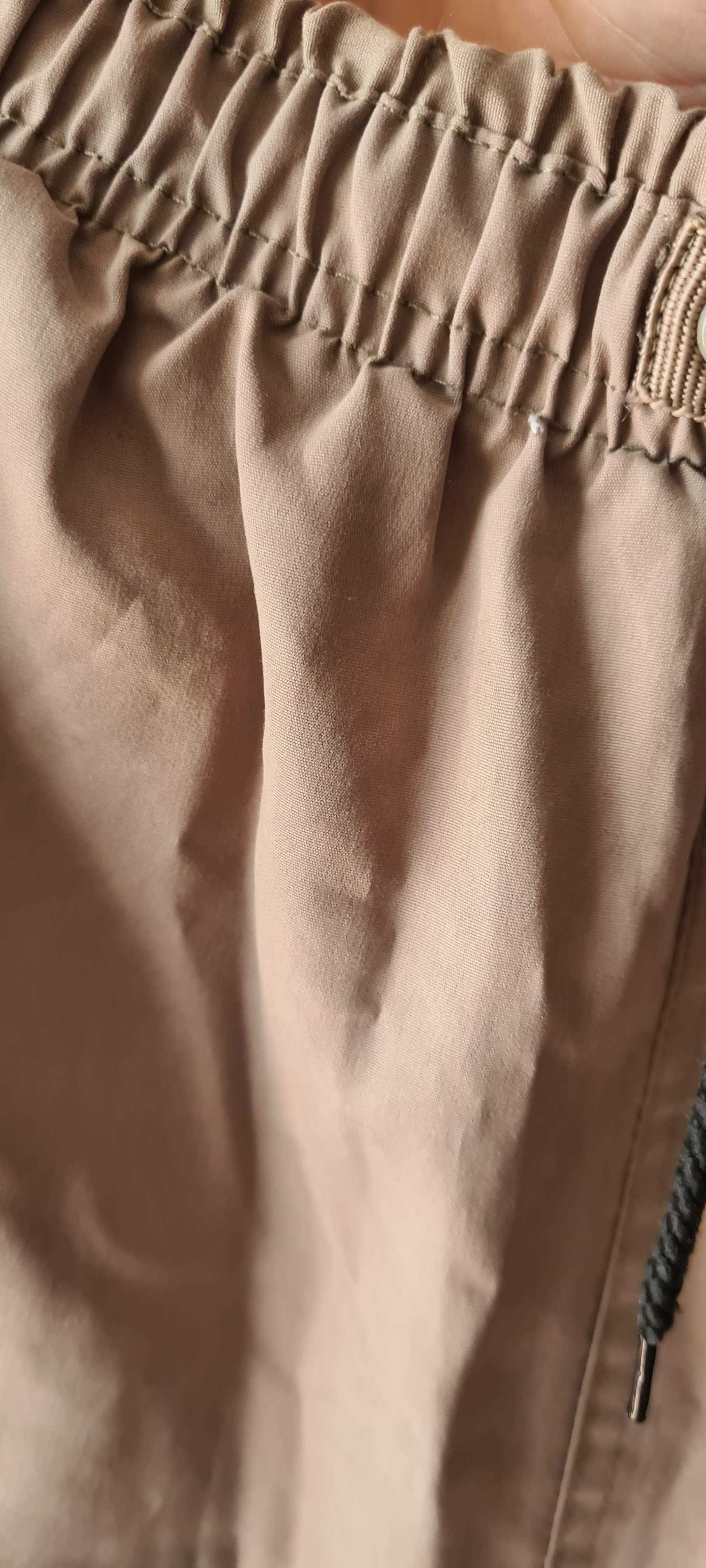Męskie spodenki rybaczki w kolorze Khaki Capo rozmiar L