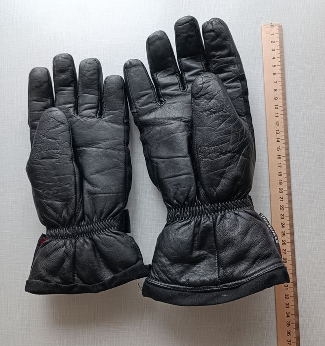 Мотоперчатки кожаные Thinsulatе