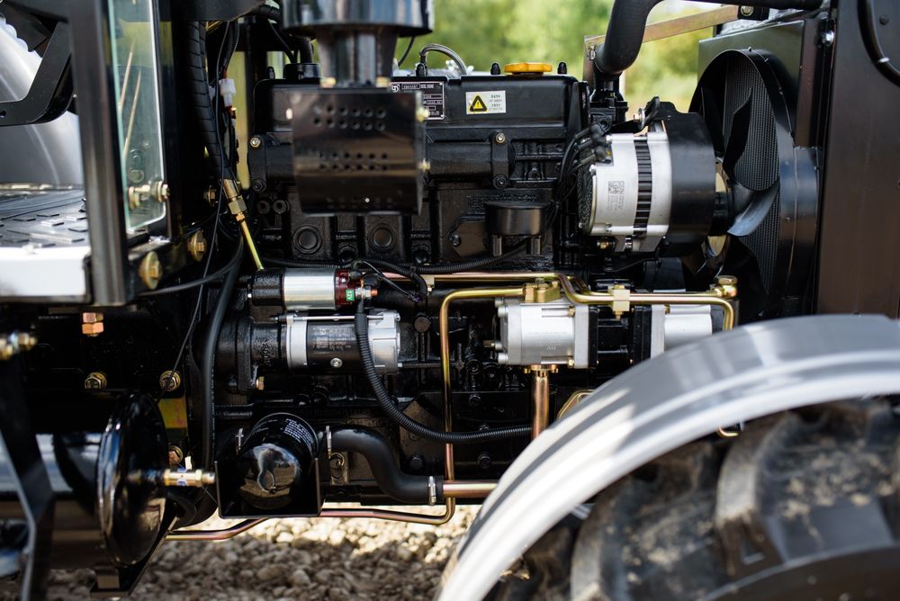 Мінітрактор СКАУТ504 Компресор Примусова гідравліка Дашок РЕВЕРС Крюки