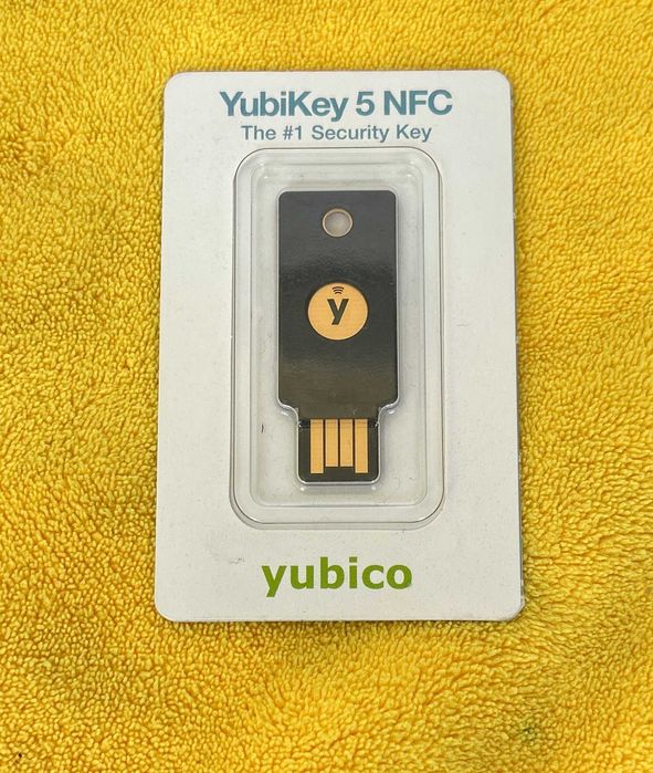 Passkey Yubikey 5 USB-NFC