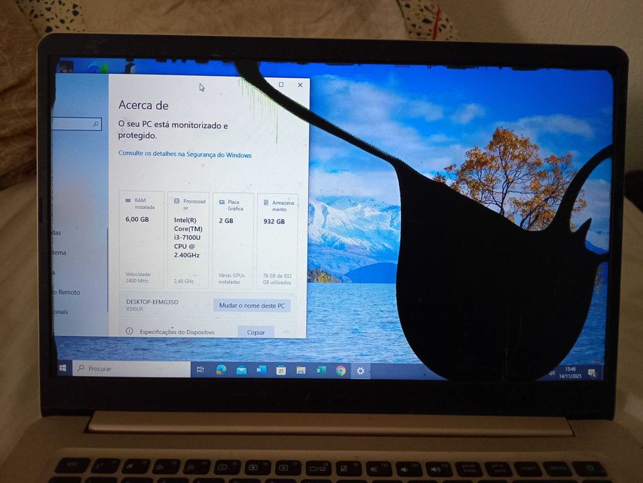 Portatil Axus X510UR - Reparação ou Peças