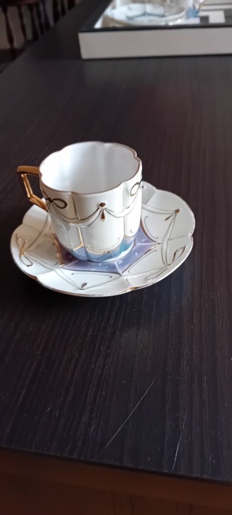 Chávenas de café com lacinhos