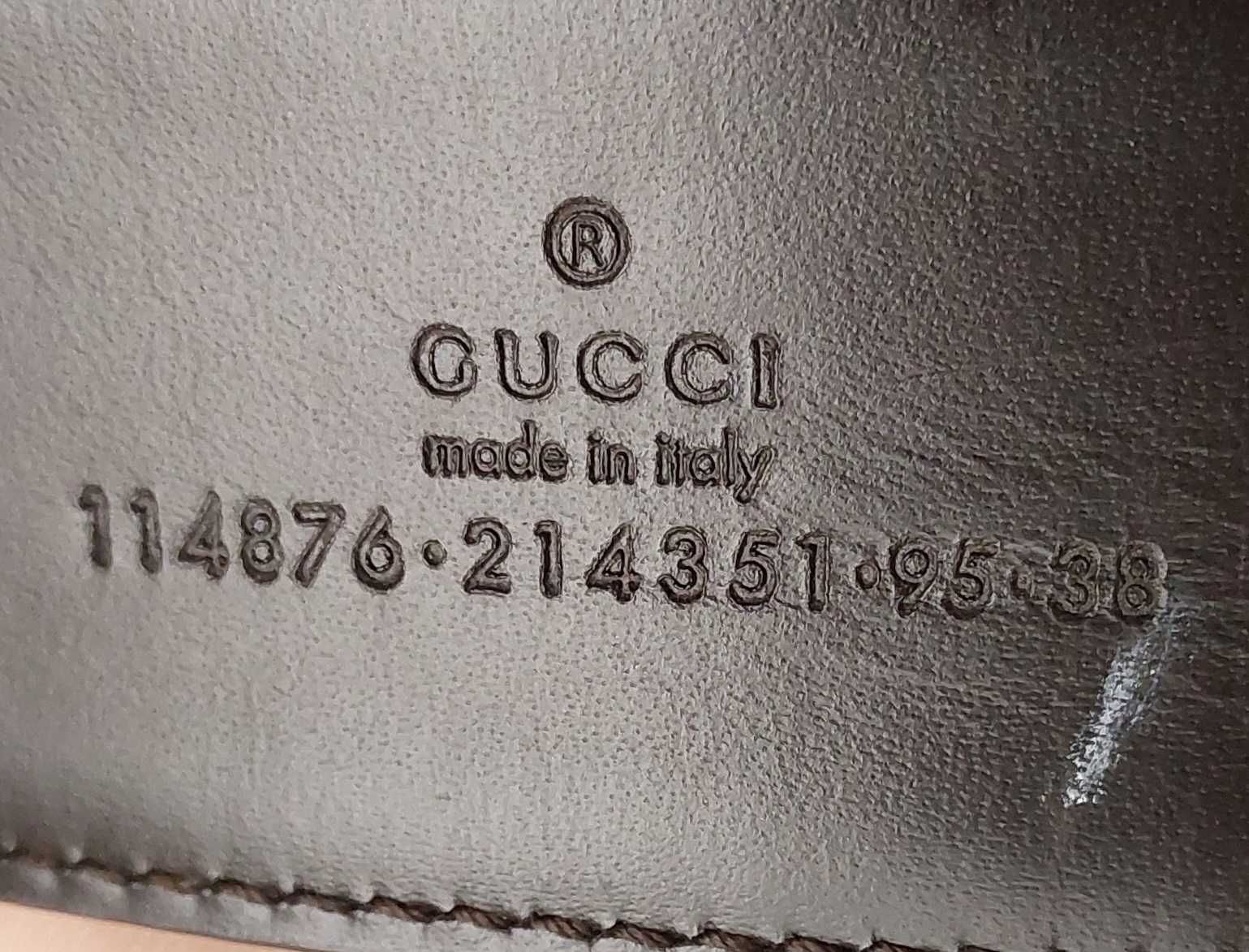 Монограмний ремінь Gucci