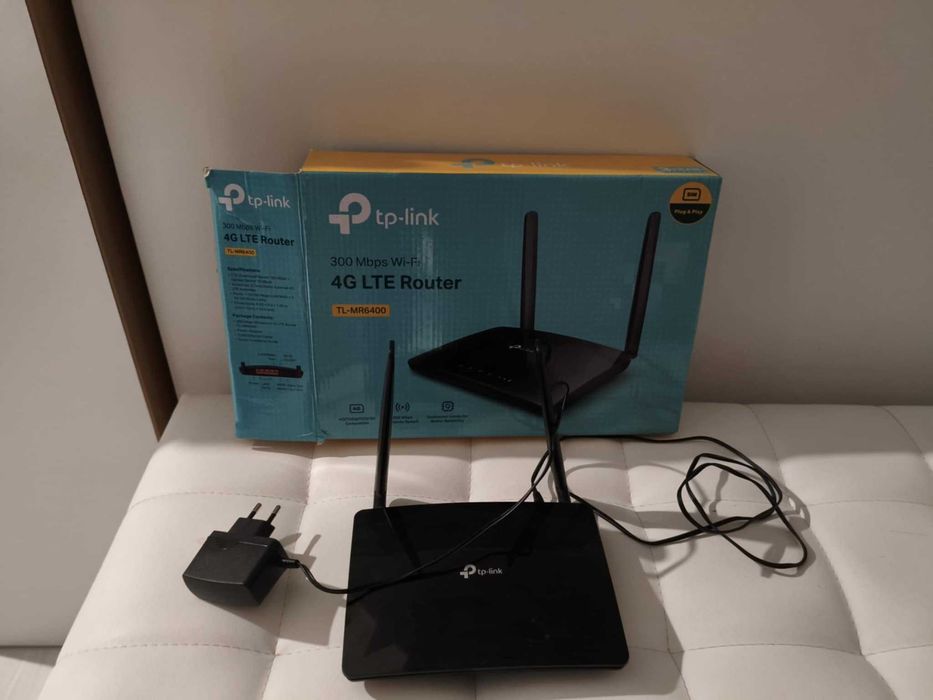 Router na kartę SIM 4G LTE | TP-Link TL-MR6400 | 300Mbps