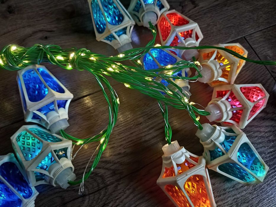 Подарок для девушки. Гирлянда СССР Свияга LED