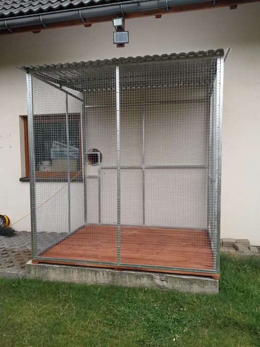 Woliera klatka  dla kota ptaków kojec 3x2
