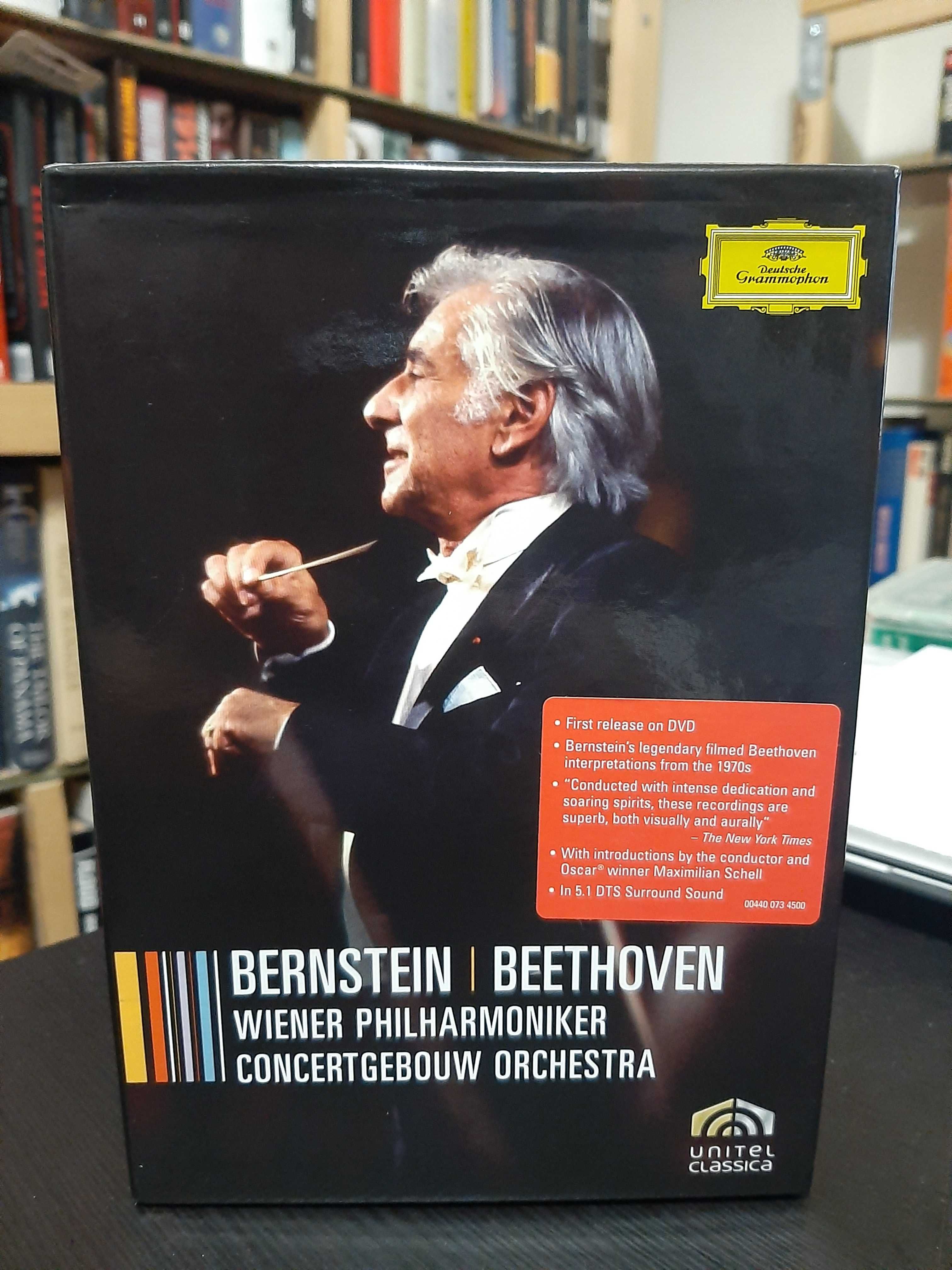 Beethoven – Symphonies, Missa, Piano Concertos – L. Bernstein – 7 DVD