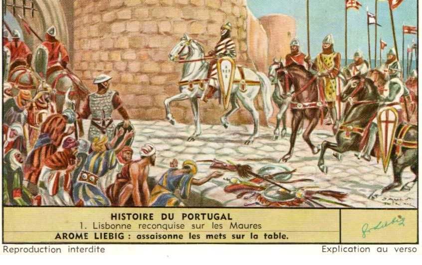Cromolitografias Liebig_ História de Portugal
