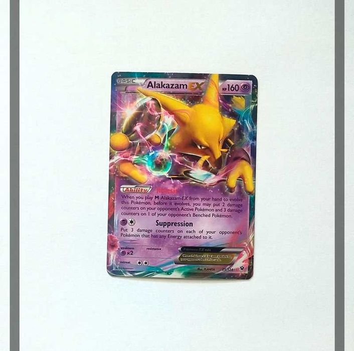 Alakazam Ex 25/124 FCO Pokemon ENG-NM