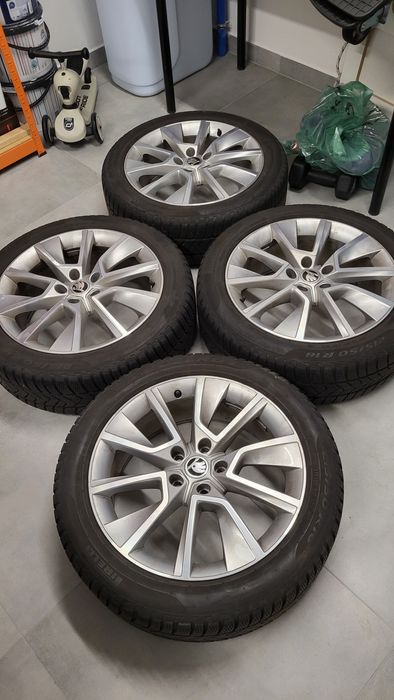 Felgi z oponami zimowymi Skoda Karoq 18 cali