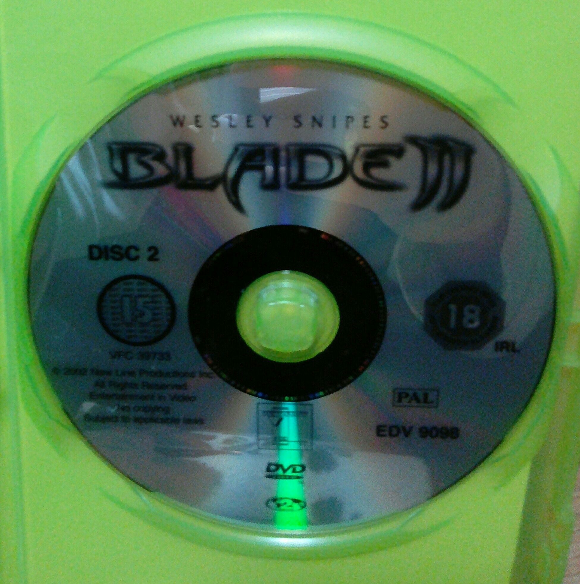 Dvd Disc Blade 2 Лицензионный Диск + Bonus Disk