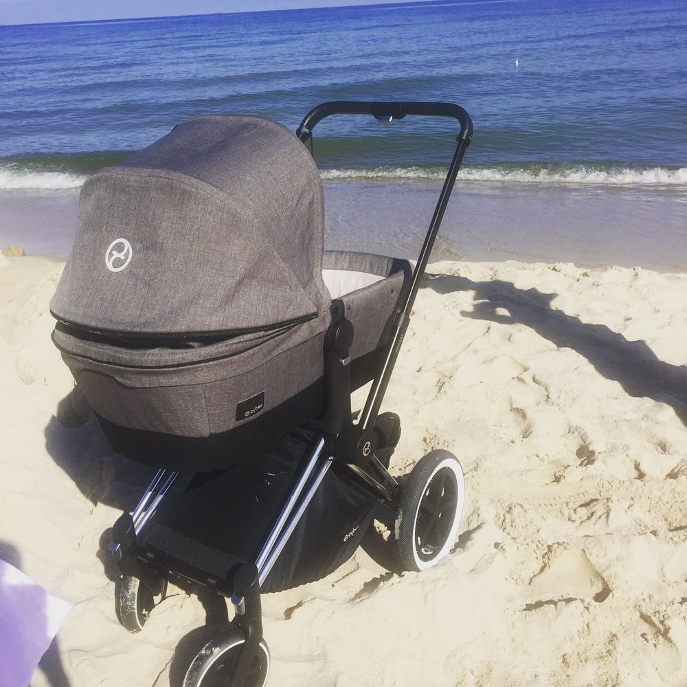 Wózek Cybex Priam Manhattan Grey wersja 1.0 spacerówka gondola