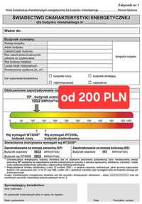 Świadectwo charakterystyki energetycznej certyfikat audyt energetyczny