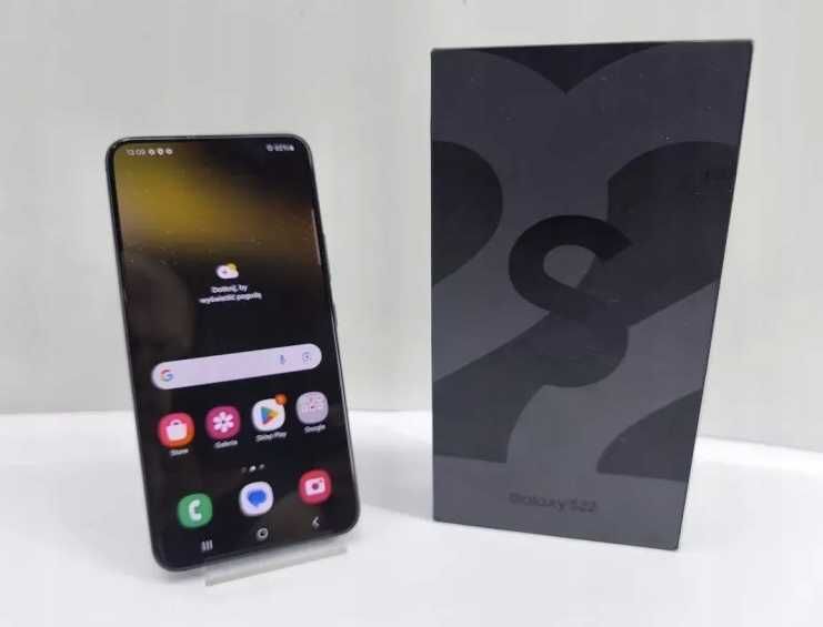 Telefon Samsung Galaxy S22 8/128 KOMPLET Stan BDB