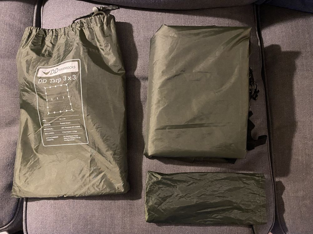 Tarp DD Hammocks Tarp 3x3 forest green