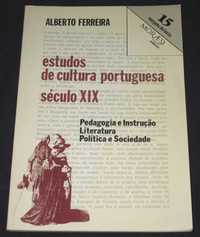 Livro Estudos de Cultura Portuguesa Século XIX Moraes