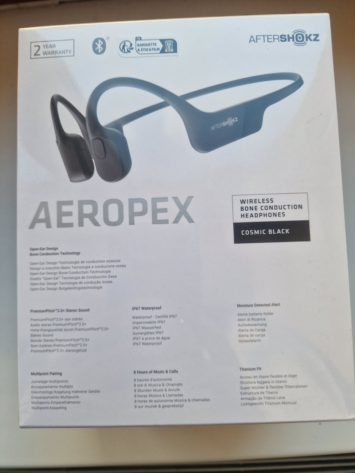 Słuchawki Shokz Aeropex Czarne