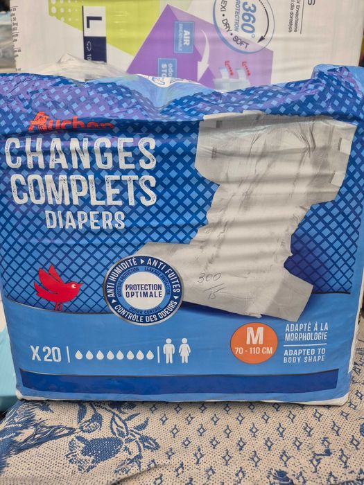 Памперс для взрослых размер М и L