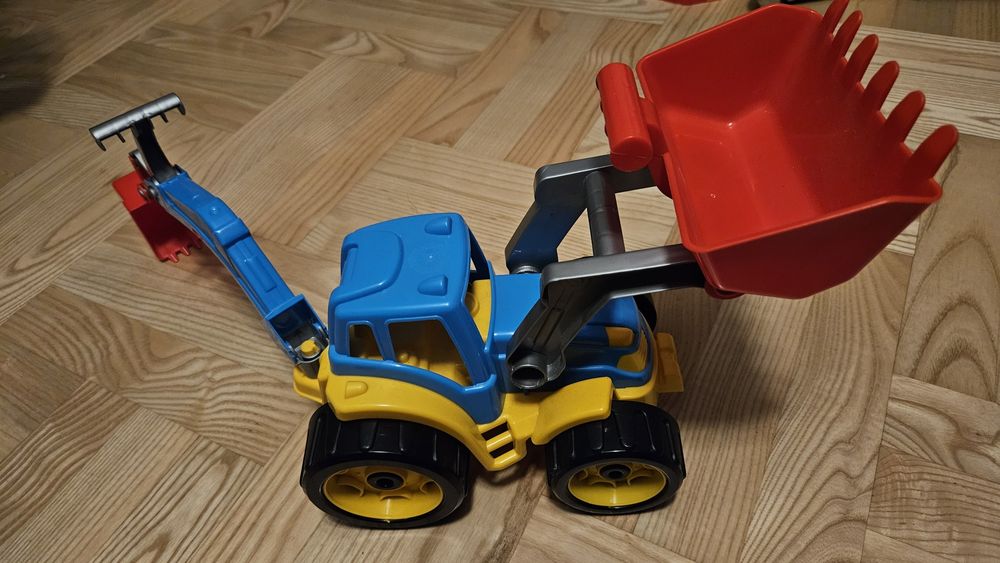 Traktor koparka zabawka dla dziecka