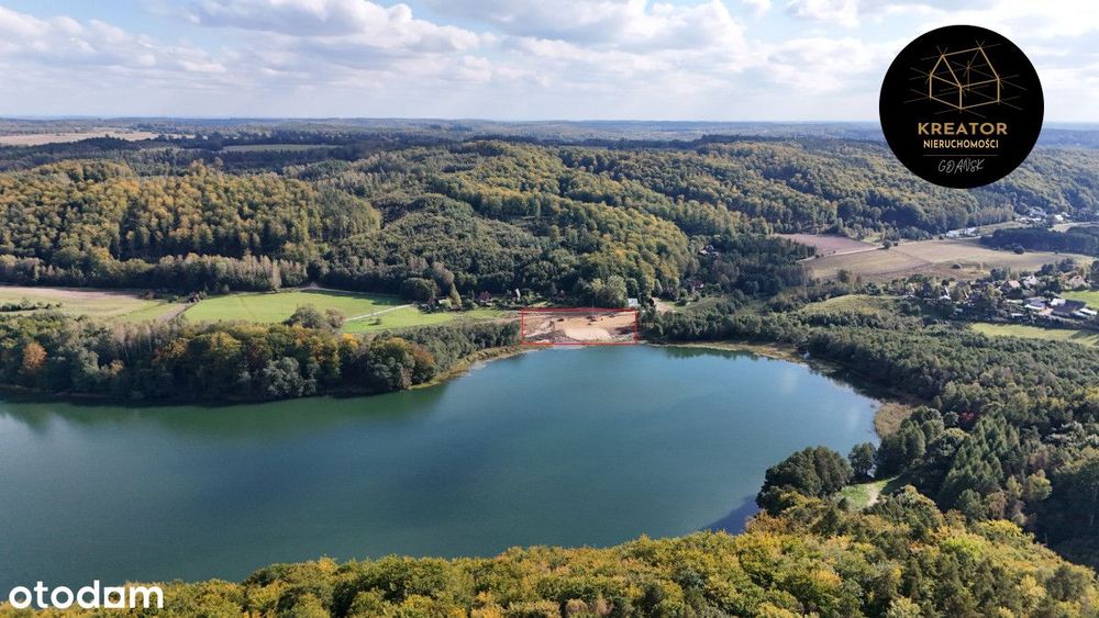 Inwestycja unikalna–budowa 25 m od jeziora - linia