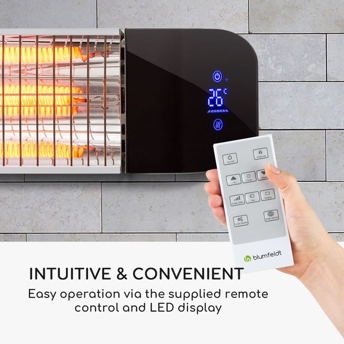 Promiennik podczerwieni BLUMFELDT 2400W WIFI