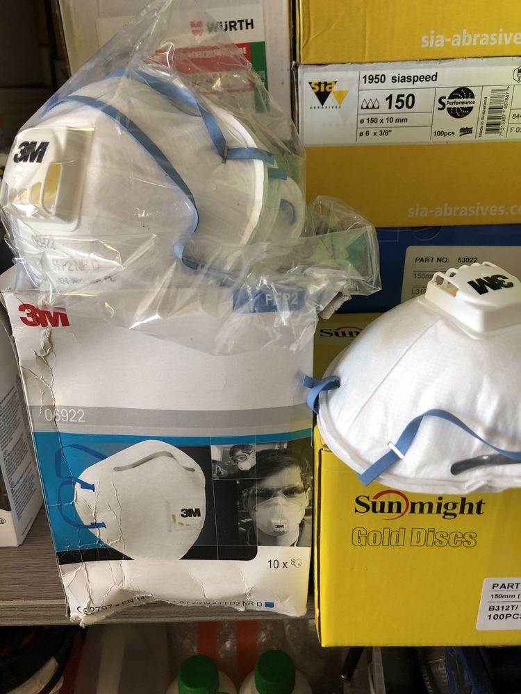 Papiery scierne krazki 150 /125 rozne granulacje