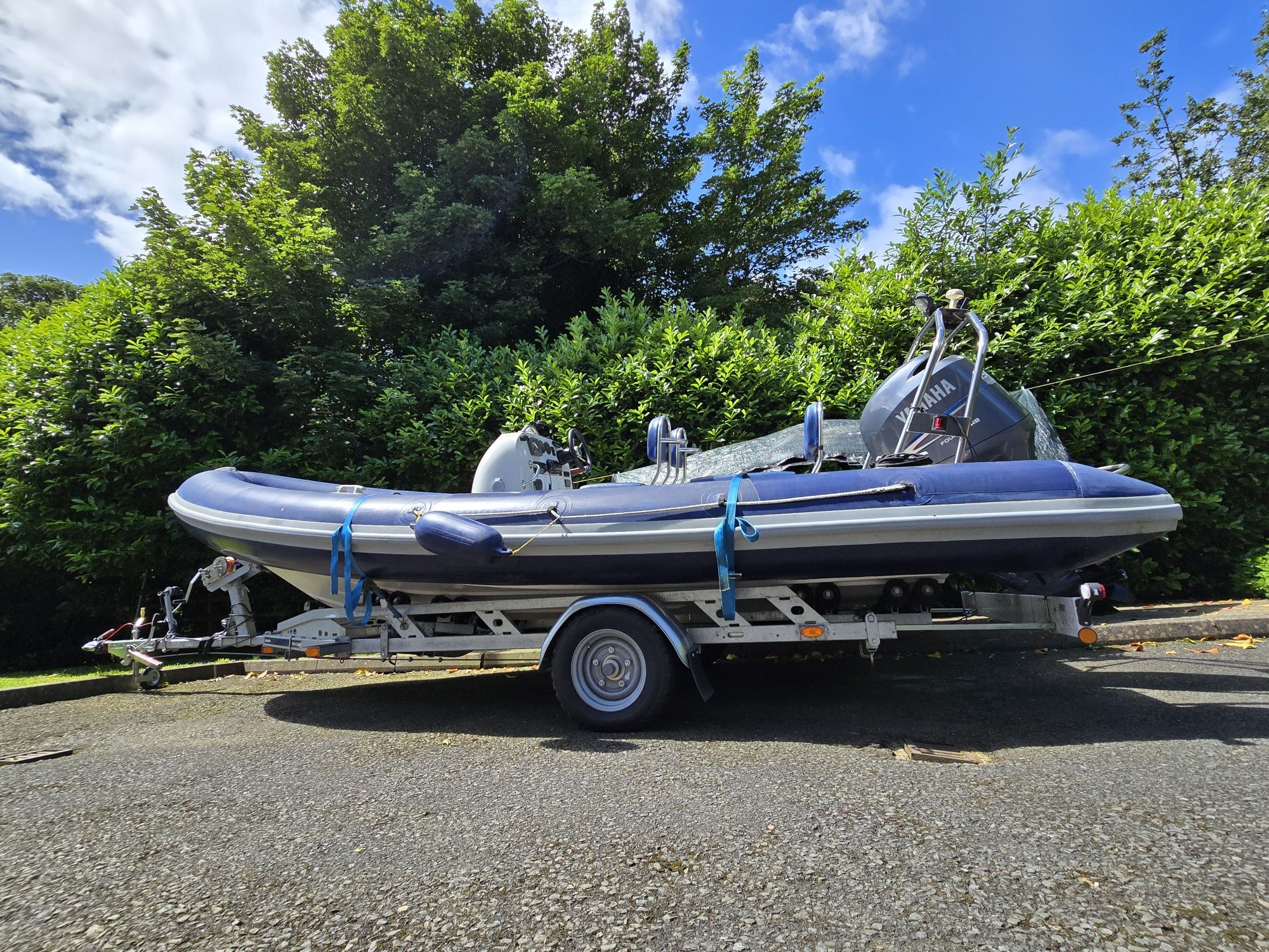 Łódź Rib 6.5m  silnik Yamaha 150