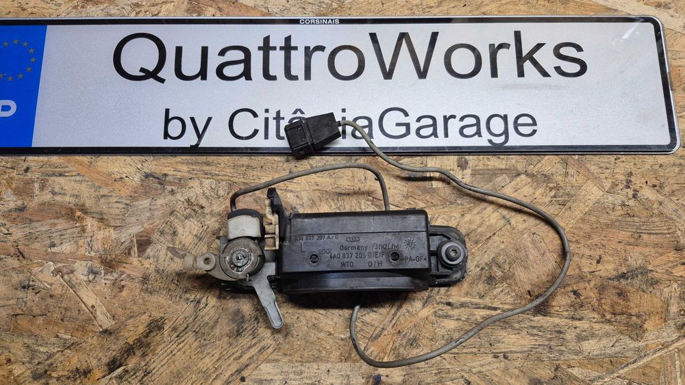 AUDI A4 B5/A3 8L/A6 C4-Puxador+Canhão Porta condutor EXCELENTE