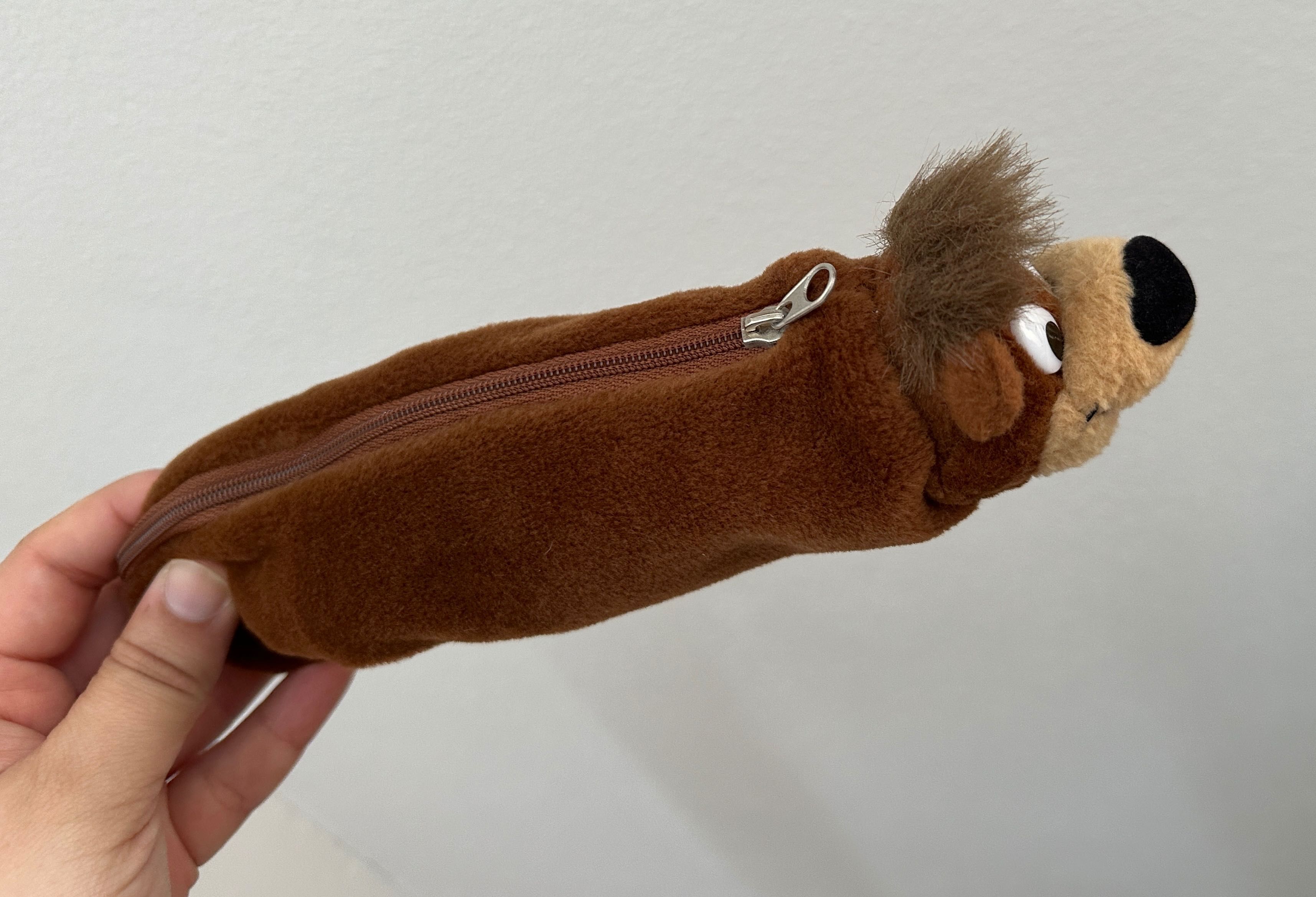 Estojo Urso Castanho Novo
