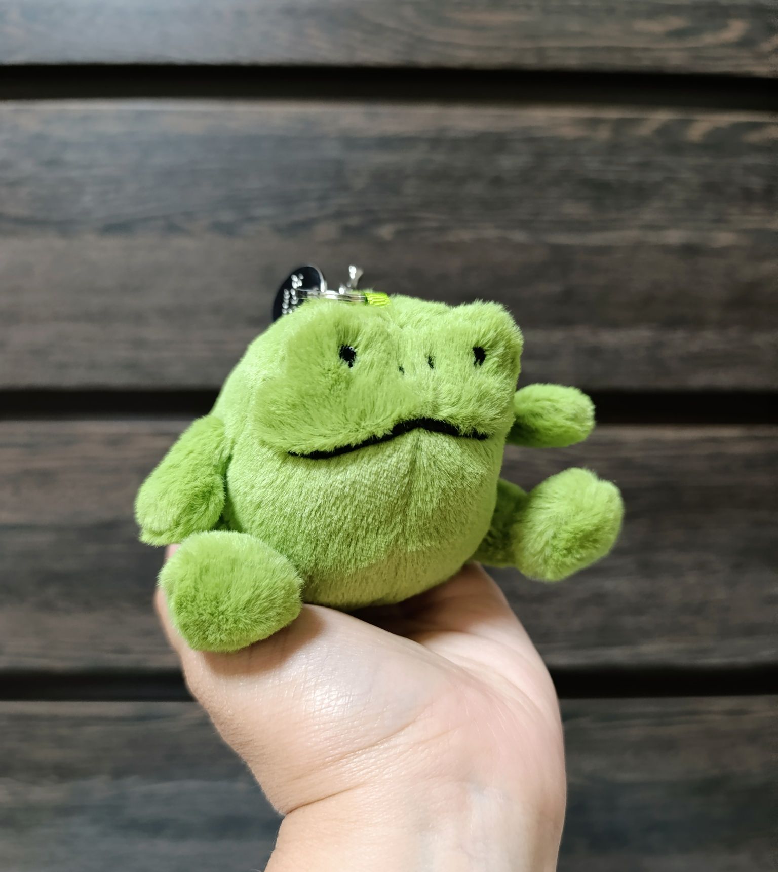 Мягкая игрушка брелок жаба Jellycat Ricky Rain Frog, лягушка, подвеска