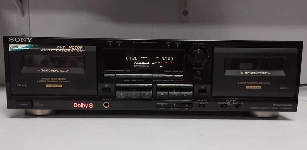 SONY  TC-WR645S deck cassettes