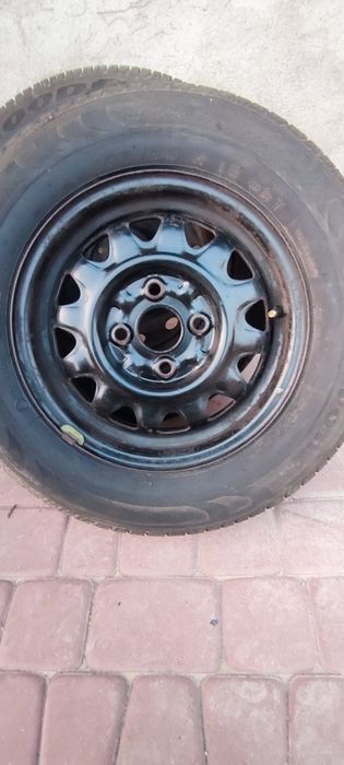 Koło, felgi 4x100 r. 13" Mazda 323 F, nissan, do przyczepki traktorka