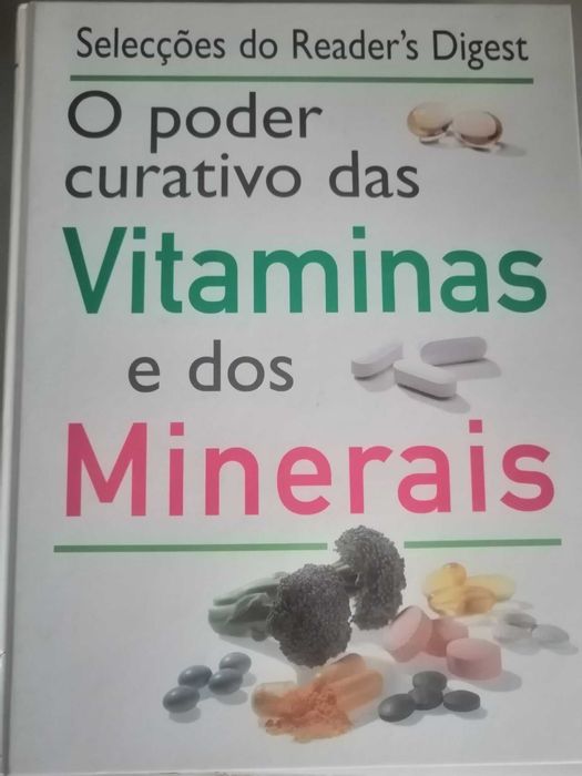 Livro "O poder curativo das vitaminas e dos minerais"