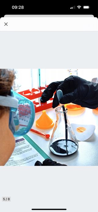 Mały chemik 100 eksperymentów! Labolatorium dla dzieci 10+ gratisy!