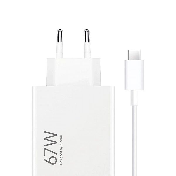 Ładowarka sieciowa Xiaomi BHR9465EU 67W 6.2A USB-A z kablem USB-C - bi