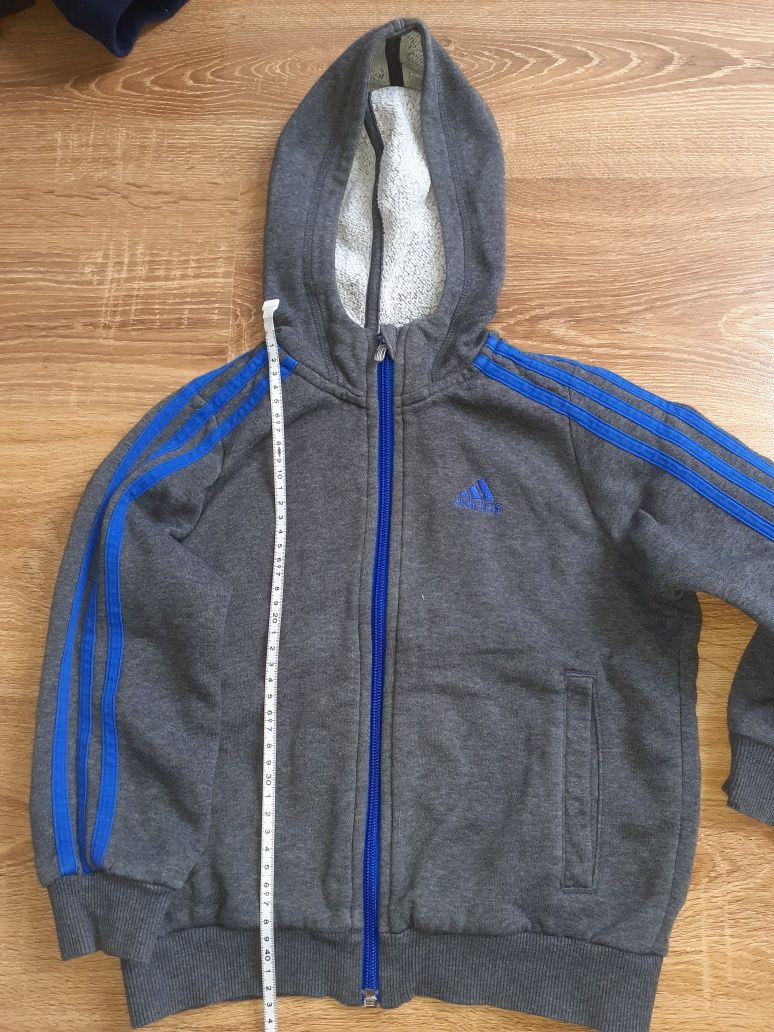 Bluza z kapturem adidas rozmiar 122cm